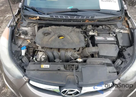 2013 Hyundai Elantra Gls из США, поврежденный, VIN 5NPDH4AE3DH323110